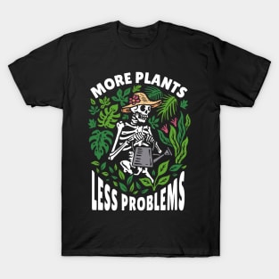 More Plants, Less People T-Shirt